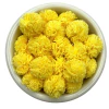 Pompom de Poliéster (15mm) pacote com 20 unidades - Amarelo claro