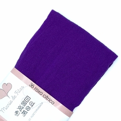 Meia de Seda Passo Fofo (unidade) - 36 - ROXO CÍTRICO
