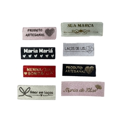 Etiqueta de Cetim Personalizada 22mm (500 unid.)