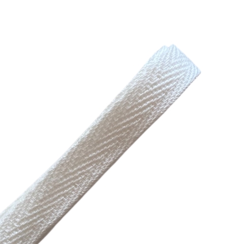 Fita de algodão colorida 10mm - Off white (3 metros)