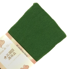 Meia de Seda Passo Fofo (unidade) - 40 - VERDE BANDEIRA