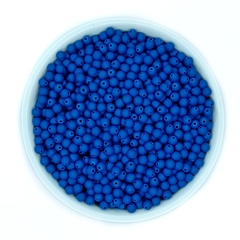 MIÇANGA - BOLA EMBORRACHADA 6MM - AZUL ROYAL (50 gr.)