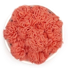 Pompom de Poliéster 20mm (pacote com 10 unidades) - Goiaba
