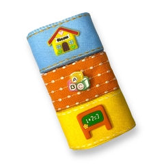 Kit 3 mts fita + 3 apliques escolar Mod. 3