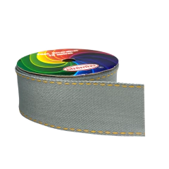 Fita jeans sinimbu - cinza (rolo 10 mts) - Mania de Fitas