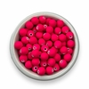 MIÇANGA - BOLA EMBORRACHADA 8MM - Rosa Cítrico (50 gr.)