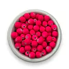 MIÇANGA - BOLA EMBORRACHADA 8MM - Rosa Cítrico (50 gr.)