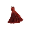 PINGENTE TASSEL COM ARGOLA - 2,5CM (5 UNIDADES) - MARSALA