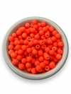 MIÇANGA - BOLA EMBORRACHADA 6MM - LARANJA CÍTRICO (50 gr.)