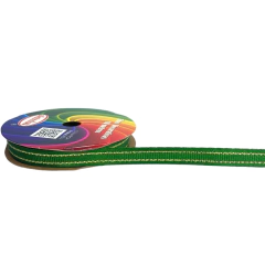 Fita Sinimbu Natal - verde pesp. dourado (rolo 10 ms) - comprar online