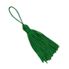 PINGENTE TASSEL POLIESTER - 9,5CM (5 UNIDADES) - VERDE BANDEIRA