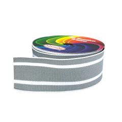 Fita jeans listrada sinimbu - cinza (rolo 10 mts) na internet