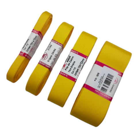 FITA GORGURÃO SANDING - 115 - amarelo gema (10 metros)