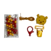 Kit prendedor de chupeta - Ursinho pooh