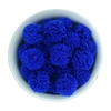 Pompom de Poliéster (15mm) pacote com 20 unidades - Azul Royal