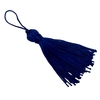 PINGENTE TASSEL POLIESTER - 9,5CM (5 UNIDADES) - AZUL MARINHO