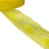 Renda de nylon - Amarela (3 mts)