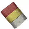 Kit fita cetim metalizada lurex fim de ano - 38mm (6 metros)