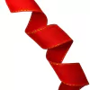 Fita pespontada jeans Yama 38mm - Vermelho (3 mts)