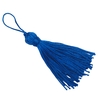 PINGENTE TASSEL POLIESTER - 9,5CM (5 UNIDADES) - AZUL ROYAL