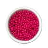 Miçangão 4mm - (50 gr.) - Rosa cereja