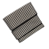Kit Fita Melaço tecido xadrez 10/25/38mm (6 mts) - Preto