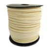 FIO DE CAMURÇA/COURINO 4mm - 2 METROS - CREME