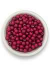 MIÇANGA - BOLA EMBORRACHADA 6MM - ROSA METALIZADO (50 gr.)