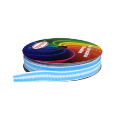 Fita jeans listrada sinimbu - azul claro (rolo 10 mts) - comprar online