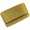 Kit fita Sinimbu chevron com brilho 10/38mm (4 mts) - Dourado