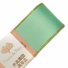 Fita sanding com bordinha dourada lurex 38mm (5 metros) - 56 - verde menta