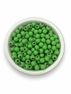 MIÇANGA - BOLA EMBORRACHADA 6MM - VERDE ABACATE (50 gr.)