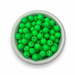MIÇANGA - BOLA EMBORRACHADA 8MM - Verde (50 gr.)