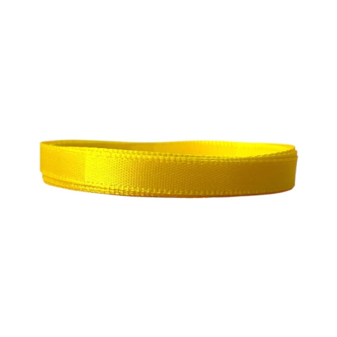 Fita de cetim 7mm (5 metros) - Amarelo