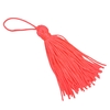 PINGENTE TASSEL POLIESTER - 9,5CM (5 UNIDADES) - ROSA NEON