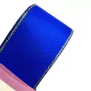 Fita gorgurão Yama bordinha dourada 38mm (5 mts) azul royal