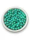 MIÇANGA - BOLA EMBORRACHADA 6MM - VERDE MENTA CLARO (50 gr.)