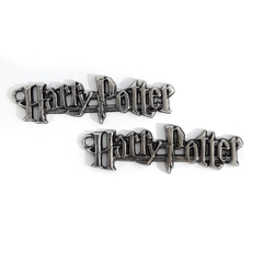 PINGENTE HARRY POTTER DETALHADO - METAL NÍQUEL (2 unidades)