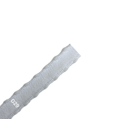 Fita bordinha com pompom Yama - 029 - branco (3 mts) - comprar online