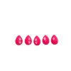 Aplique chaton gota para colagem (20 unid.) - ROSA CHOQUE