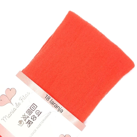 Meia de Seda Passo Fofo (unidade) - 18 - LARANJA