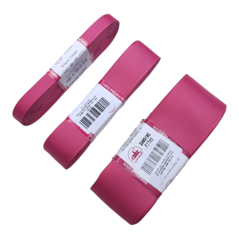 FITA GORGURÃO SANDING - 028 - rosa escuro (10 metros)