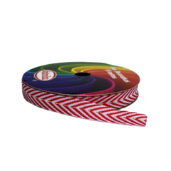 FITA CHEVRON SINIMBU - VERMELHA (rolo de 10 mts) - comprar online