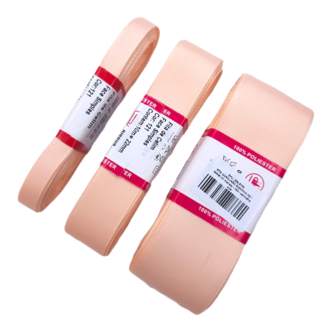 FITA GORGURÃO SANDING - 121 - salmão clarinho (10 metros)