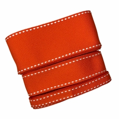 Fita Pespontada Yama 10/22/38mm (3 mts) - Laranja