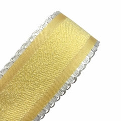 Fita bordinha pompom - Amarelo (3 mts)