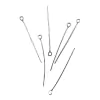 Alfinete Contrapino de Ferro 4cm - prata (pct com 10 gramas)