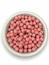 MIÇANGA - BOLA EMBORRACHADA 6MM - ROSA MALVE (50 gr.)