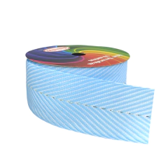 FITA CHEVRON SINIMBU - AZUL (rolo de 10 mts) - Mania de Fitas