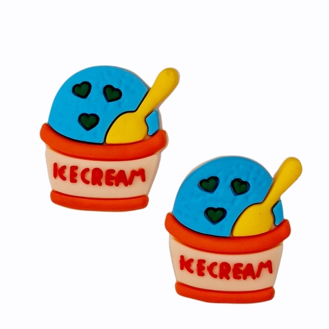 APLIQUE ICE CREAM - EMBORRACHADO (3 unidades)